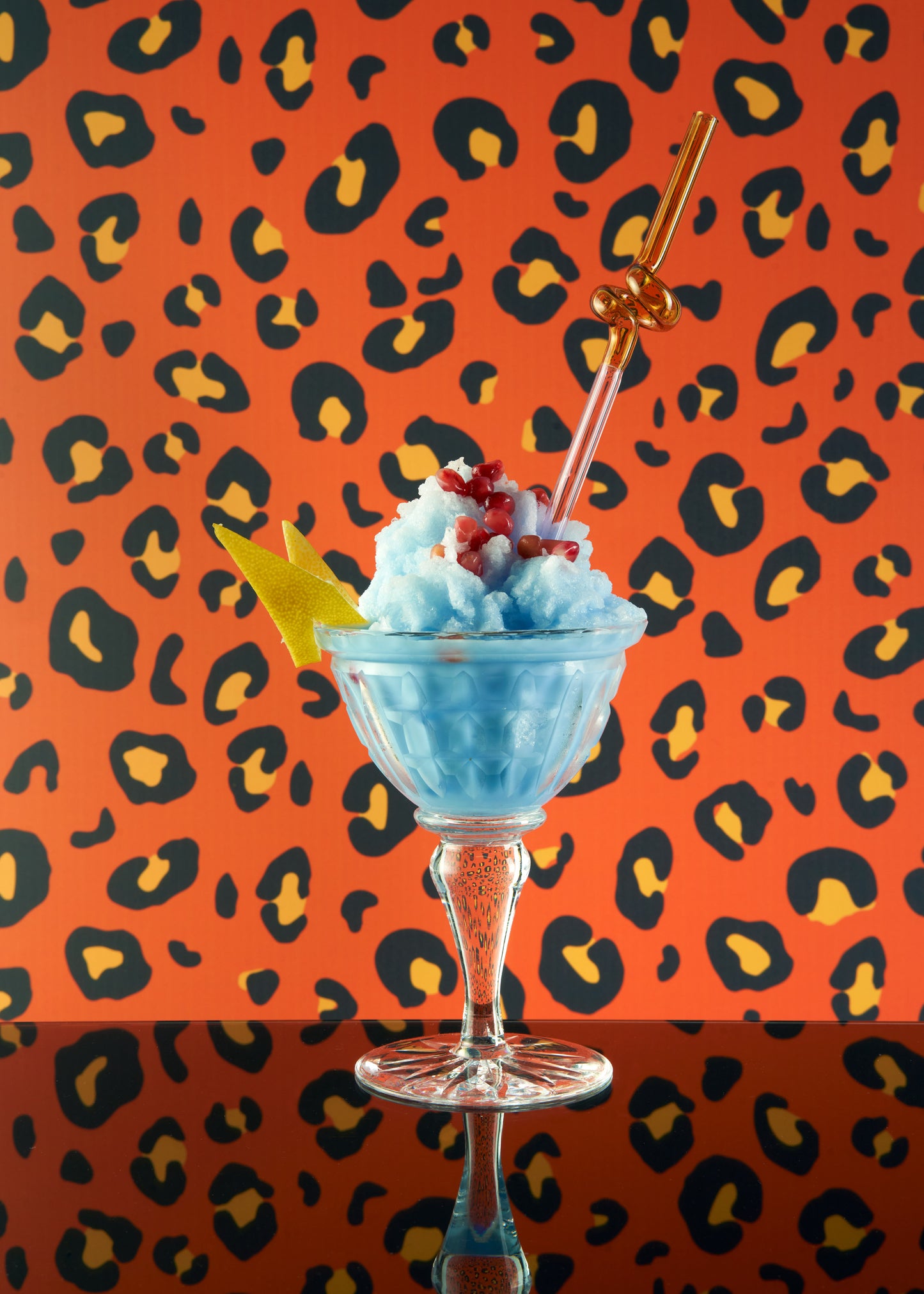 Custom Leopard Vinyl Photography Backdrop by Club Backdrops