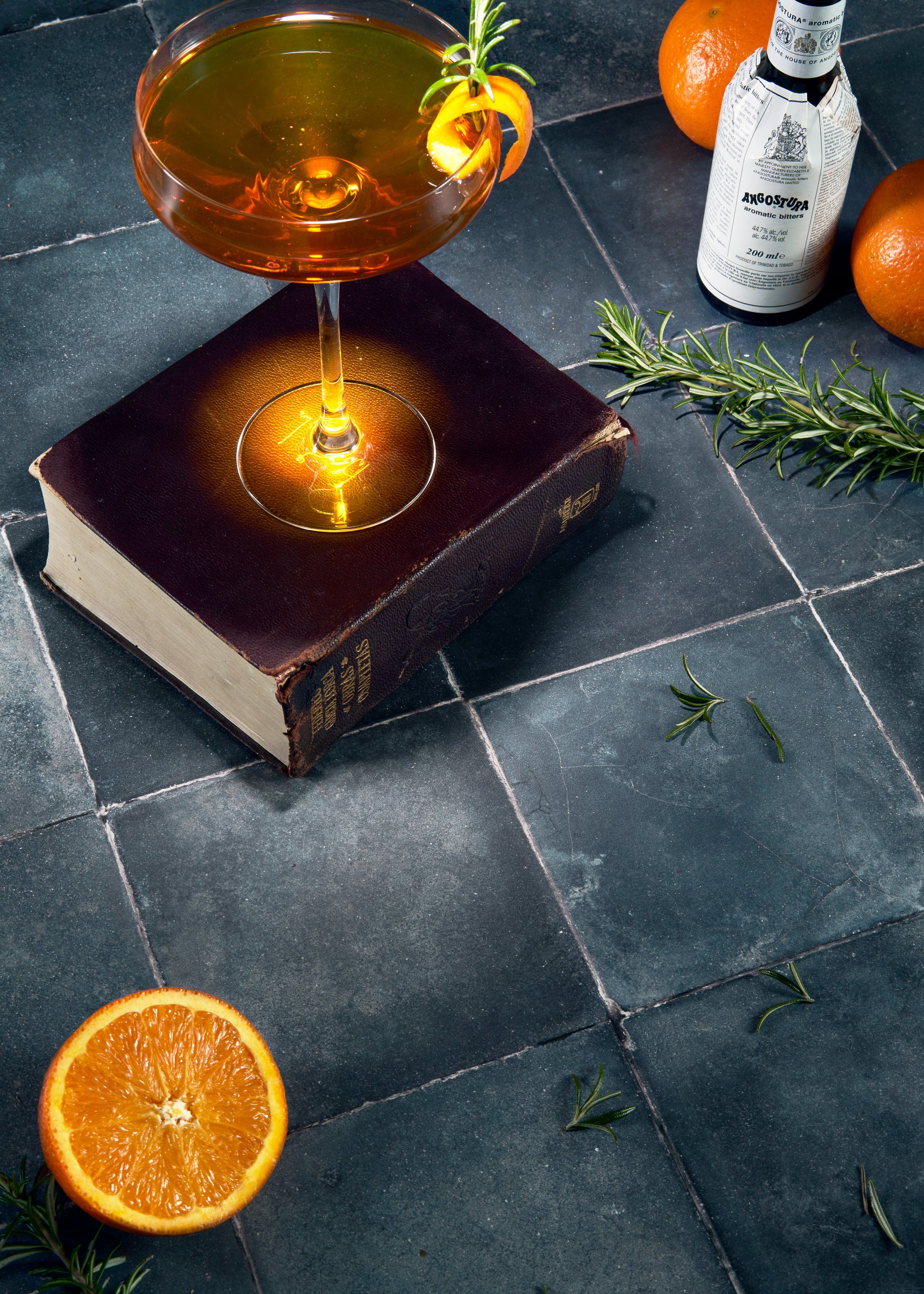 Dark Tiles Vinyl Backdrop for Product Food Photography – Club